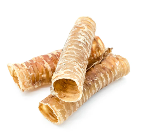 12" Beef Trachea Dog Chews (6 Pack)